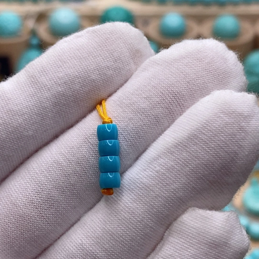 绿松石未镶嵌珠宝奇石4mm