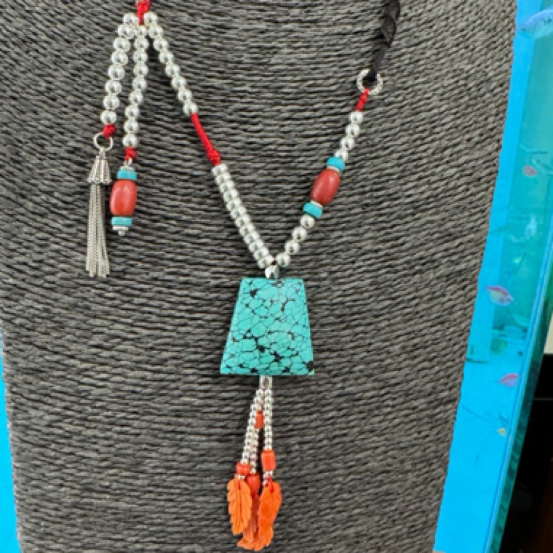 足银银制品 足银时尚大气毛衣链