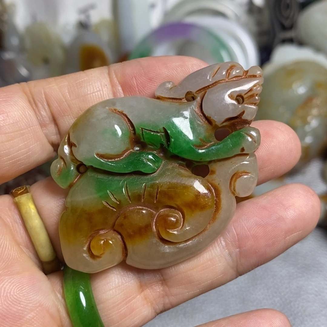 滴血莲花菩提吊坠