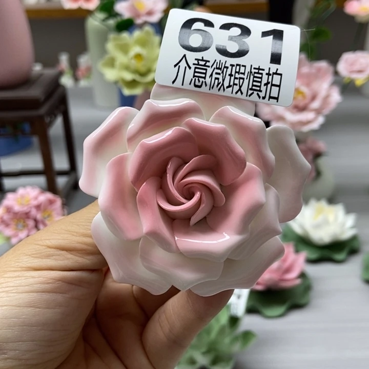 陶瓷手工制作陶瓷花