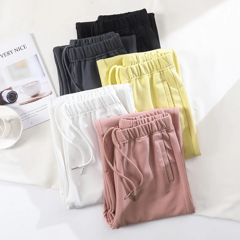 穿上筷子腿（夏末初秋款）窄版直筒裤透气柔软 超垂坠感休闲拖地裤