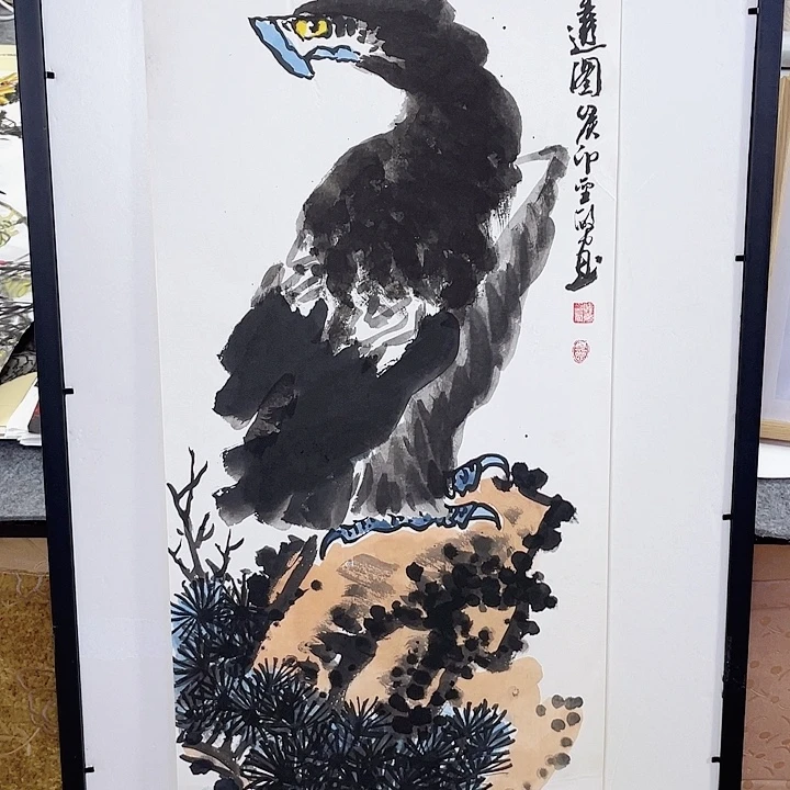 国画张圣敏先生纯手绘作品