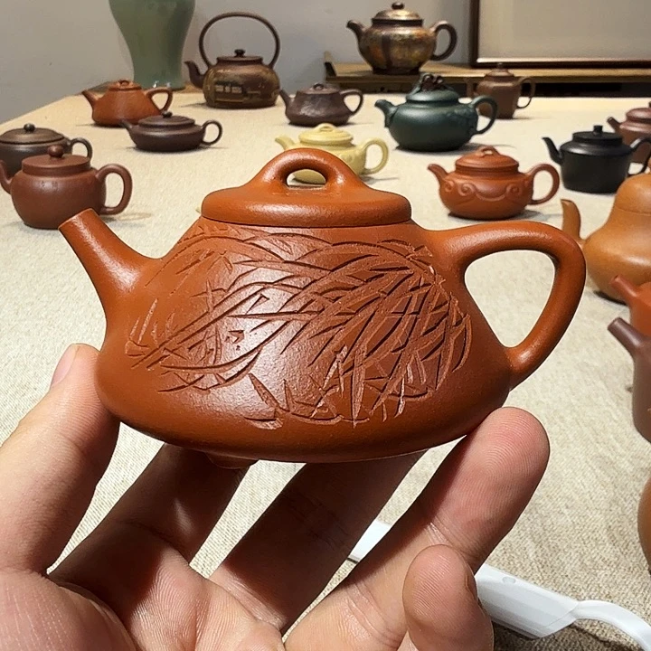 源***著茶壶紫砂原矿紫砂壶