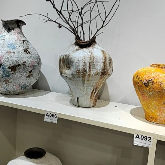 瓷片景德镇陶瓷花瓶中古风