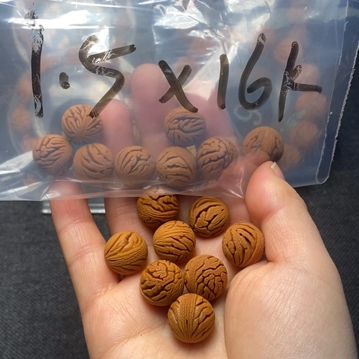 桃核吊坠秦岭山野生桃核