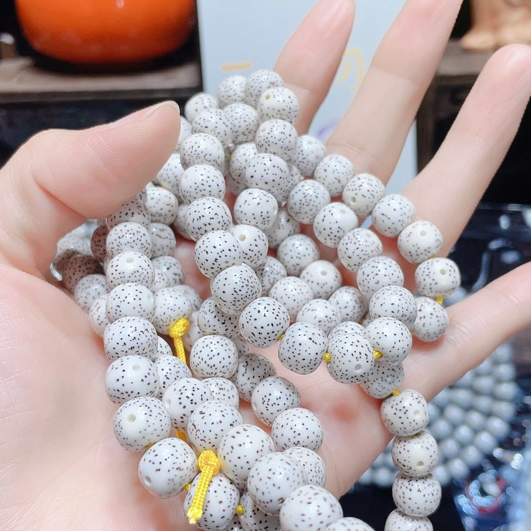 黄***画星月菩提吊坠星月