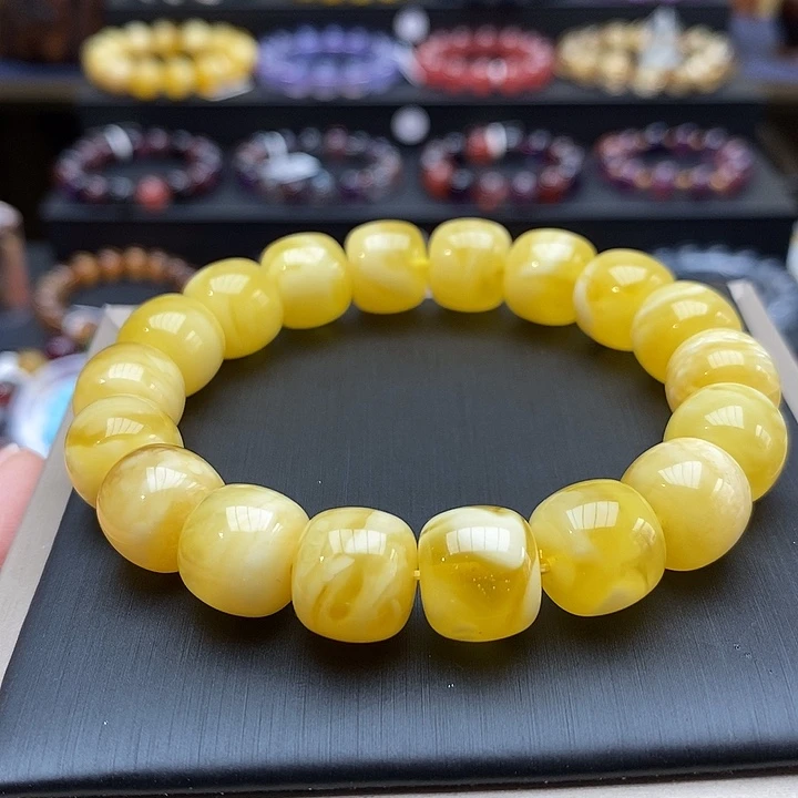 蜜蜡手链未镶嵌萨****格