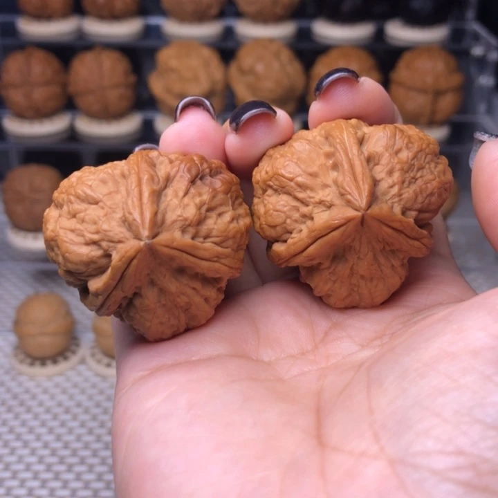 文玩核桃把件35号粗筋磐石37尺