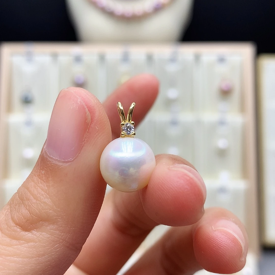 淡水珍珠合金颈饰