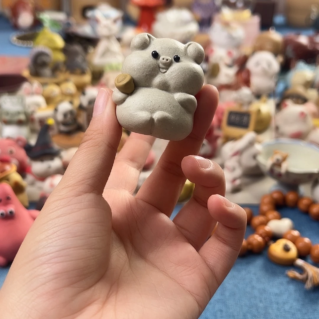 紫砂茶宠手工制作