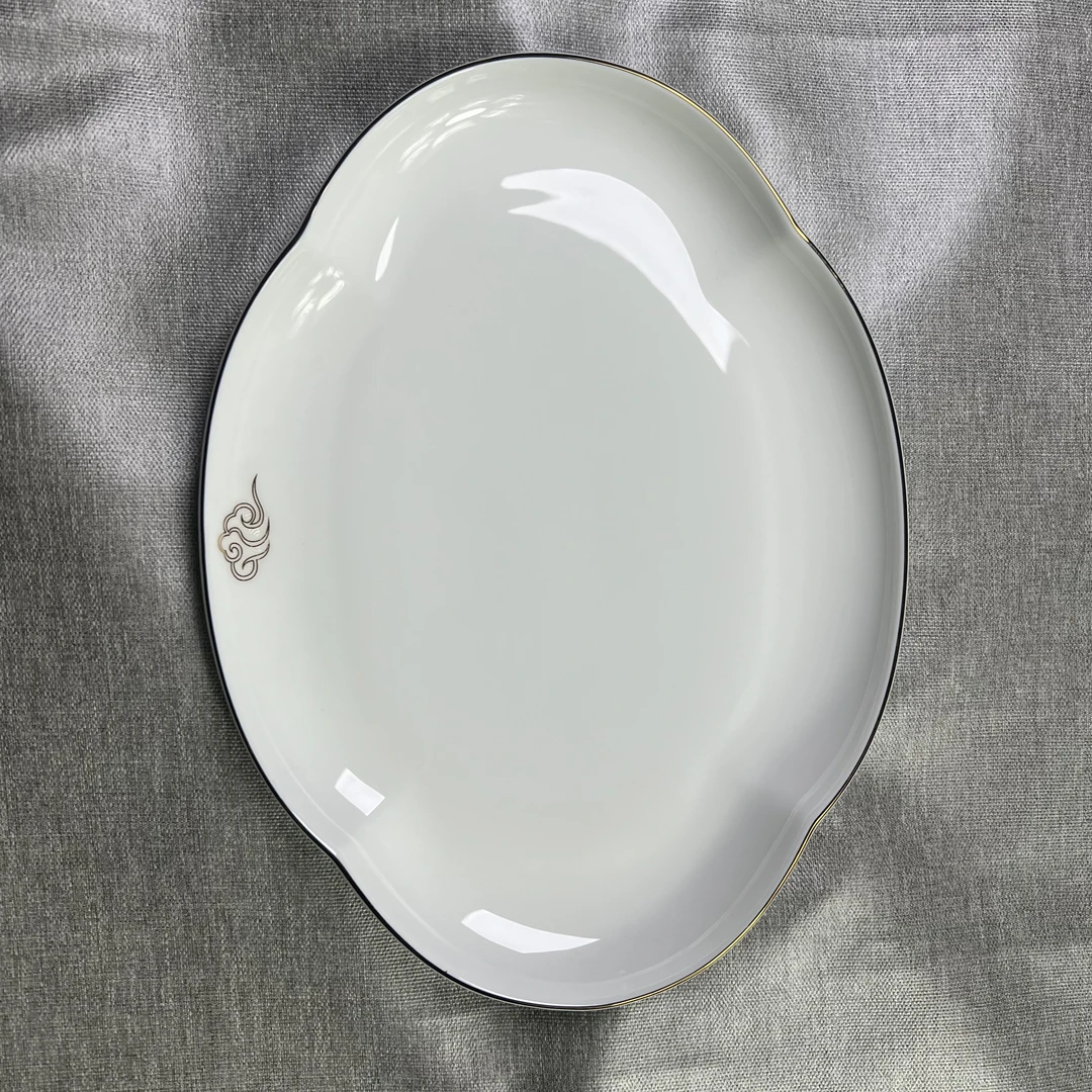 又见青山系列如意鱼盘