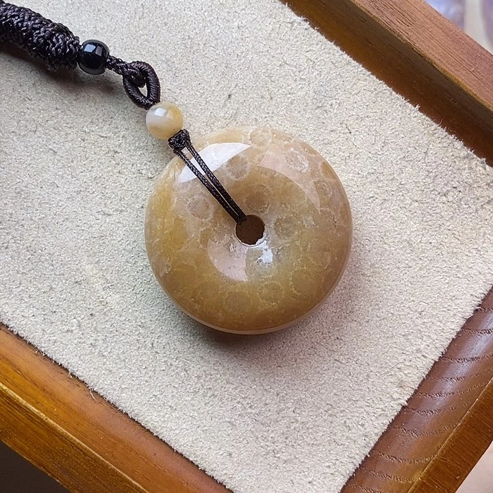 硅化玉吊坠(不含链)未镶嵌