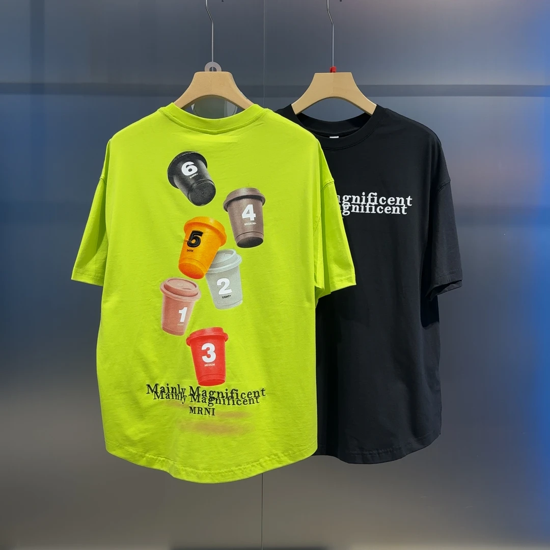 900字母基础大众夏季T恤夏款情侣设计师短袖男士常规款 9972