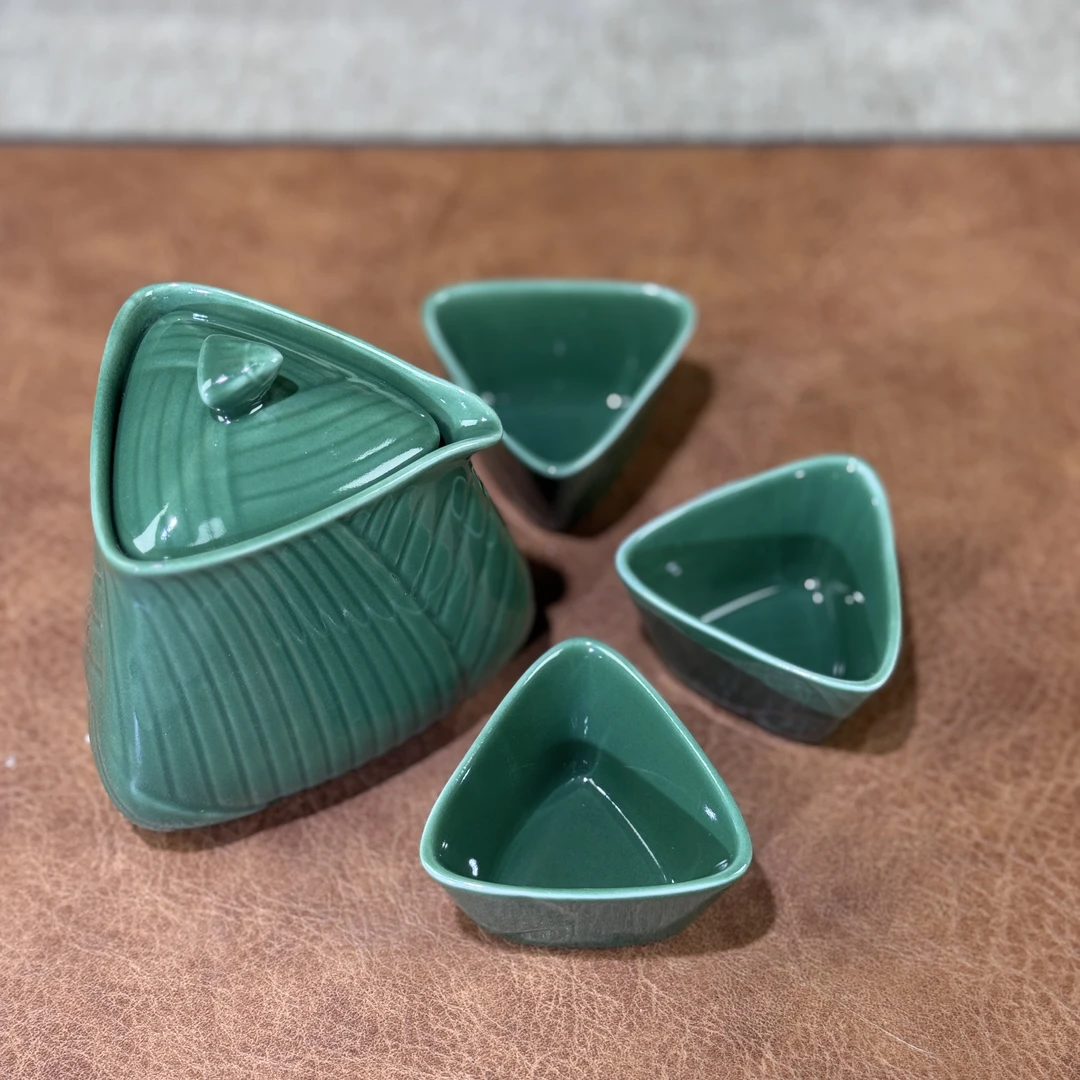 0413-粽子快客杯陶瓷功夫茶具