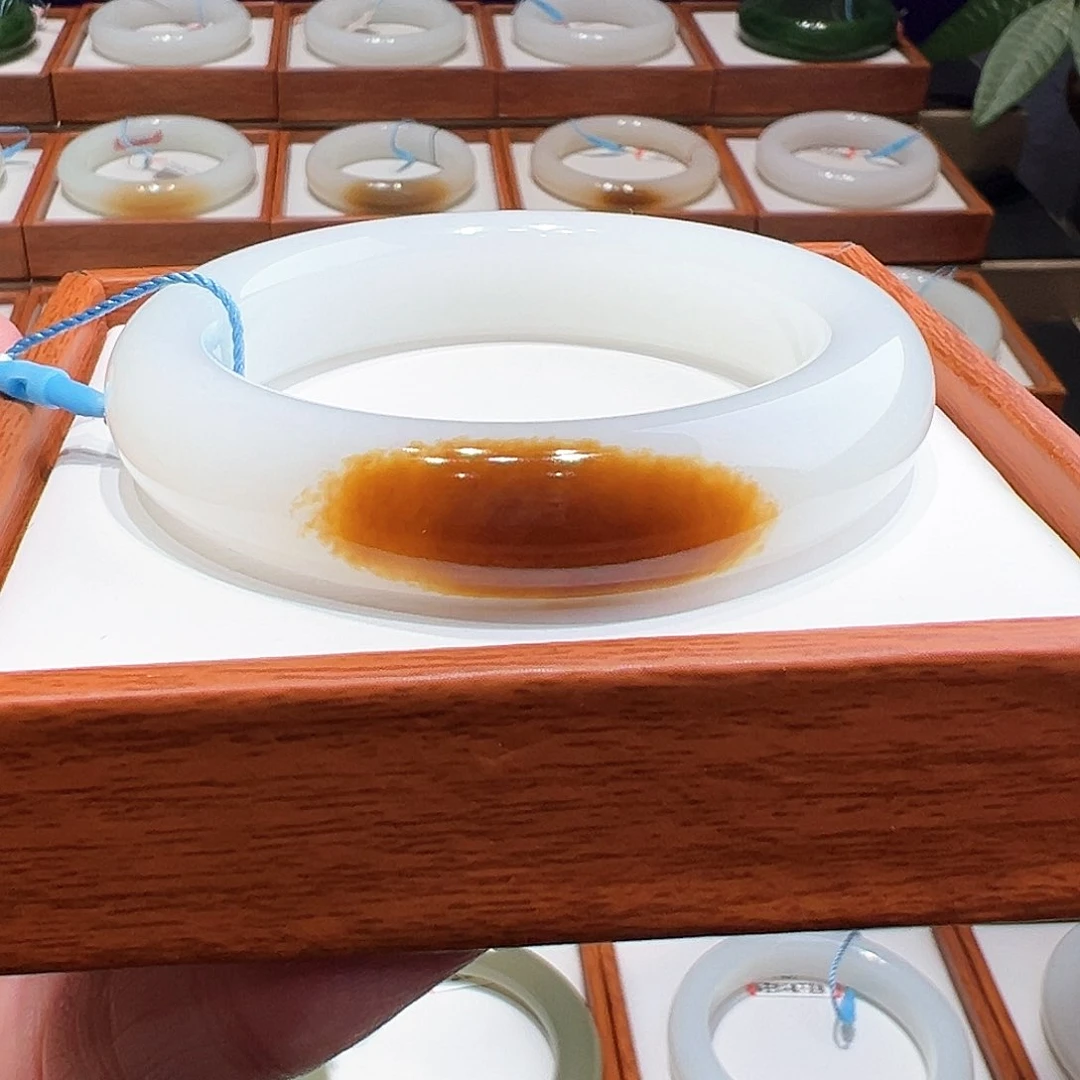 和田玉手镯54.55未镶嵌