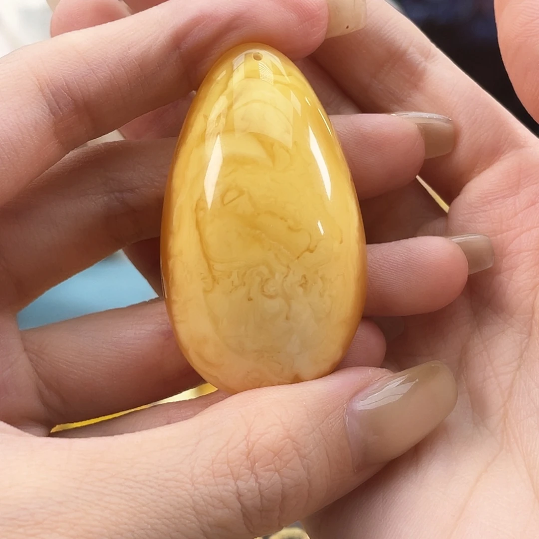 未镶嵌琥珀裸石琥珀蜜蜡J16