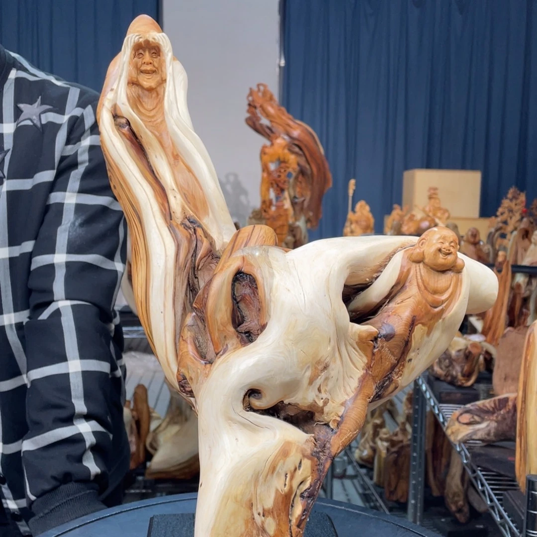 柏木（崖柏）随型摆件