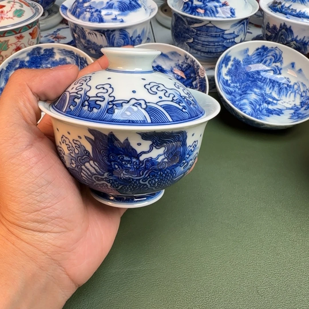 陶纯手工纯手绘茶具263