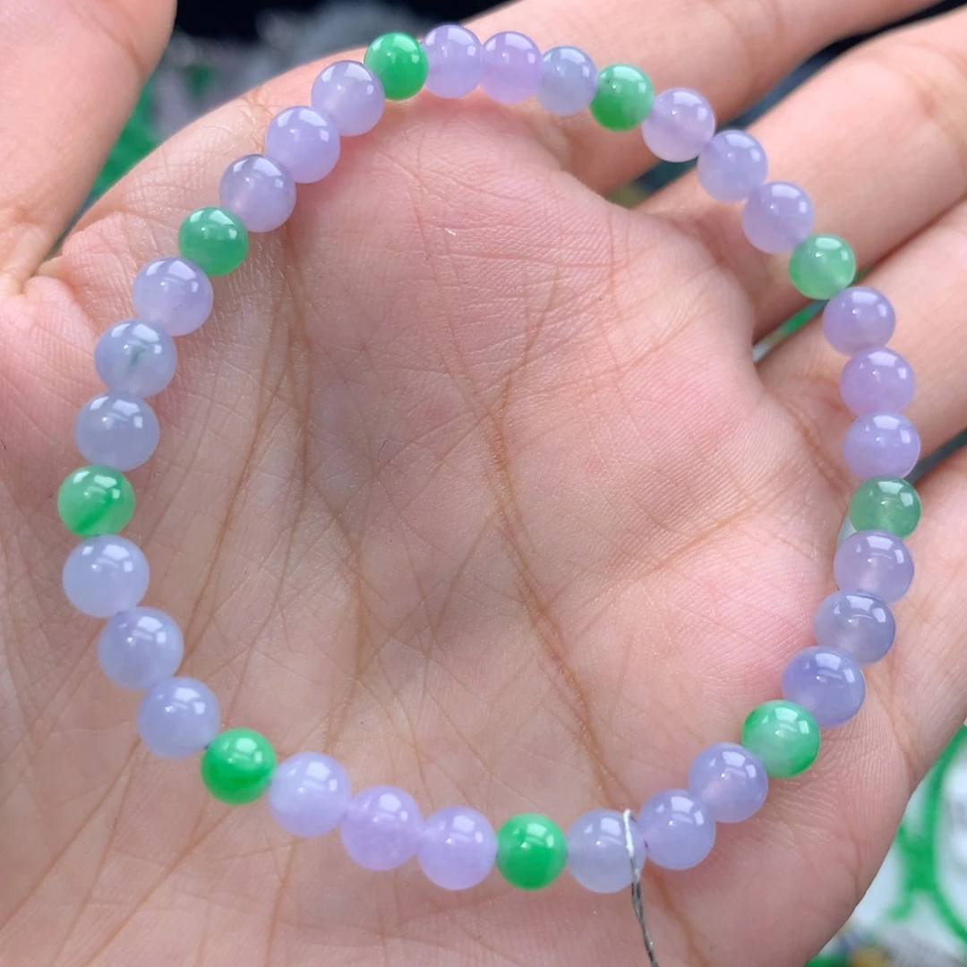 翡翠未镶嵌毛衣链