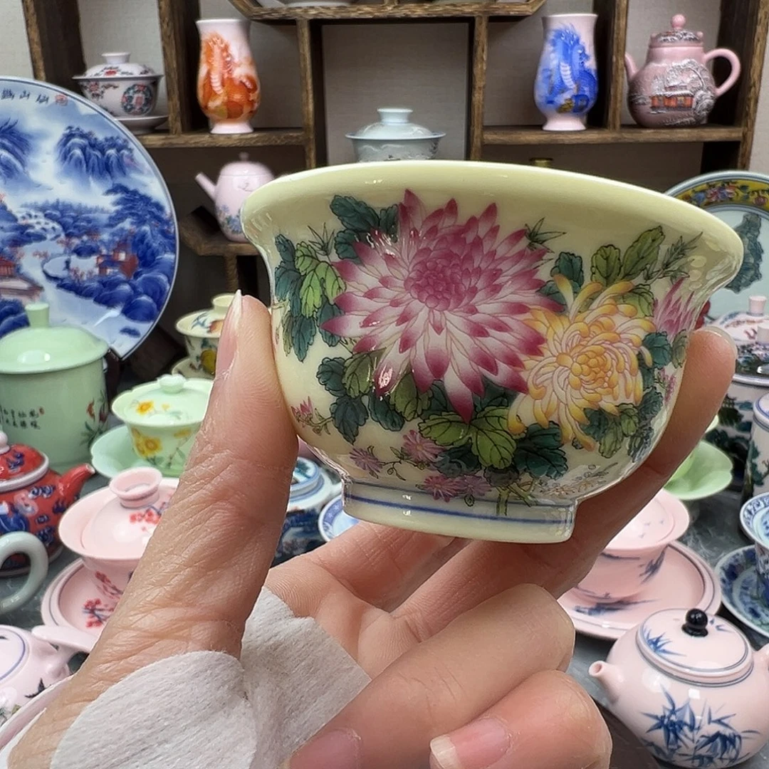 摆件陶景德镇陶瓷567老厂瓷98