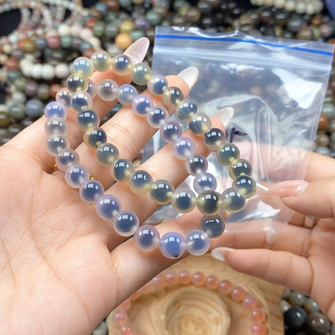 玛瑙/玉髓未镶嵌手串_***o