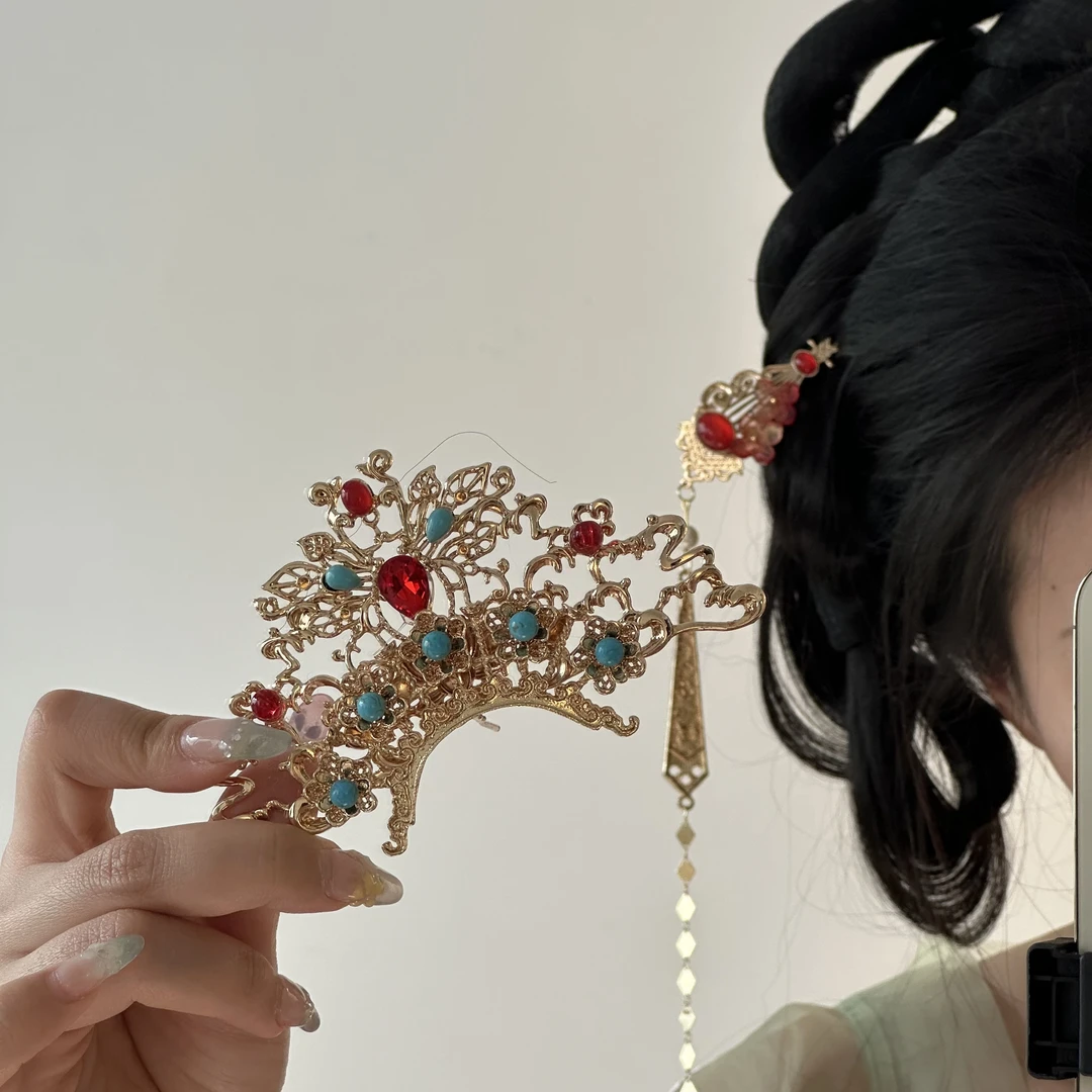 琵琶簪汉服百搭古风配饰发饰