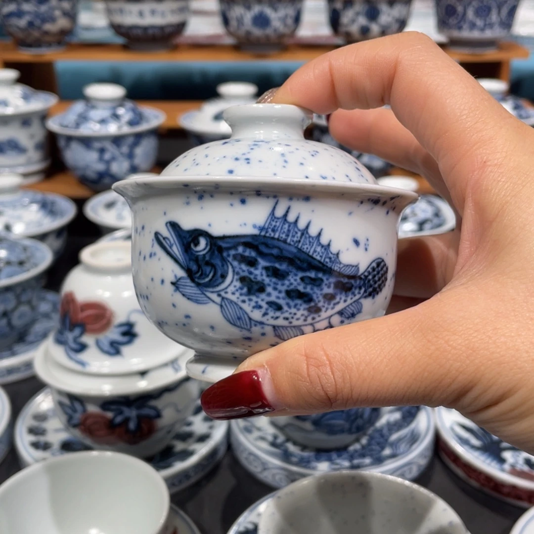 景德镇陶瓷手工手绘茶器