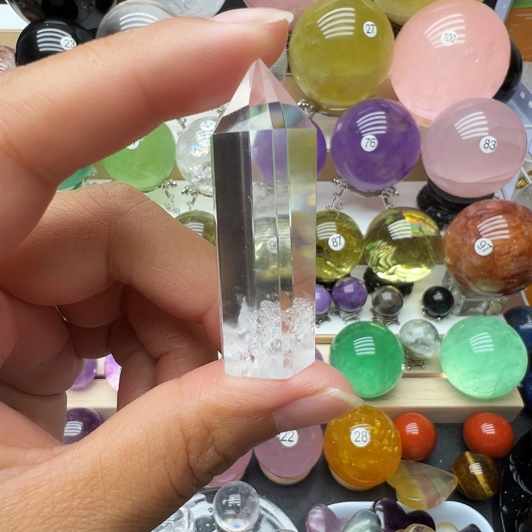 水晶未镶嵌珠宝半成品