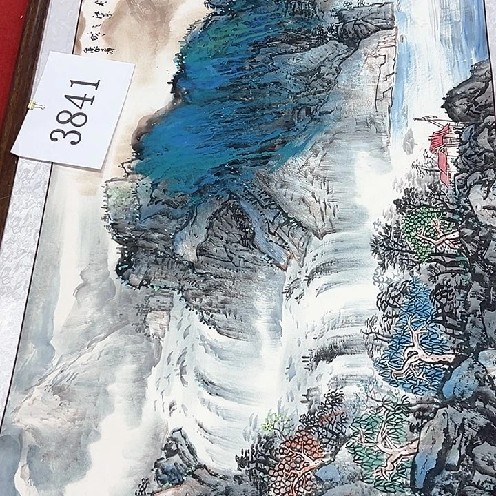 国画新年伊始纯手绘画