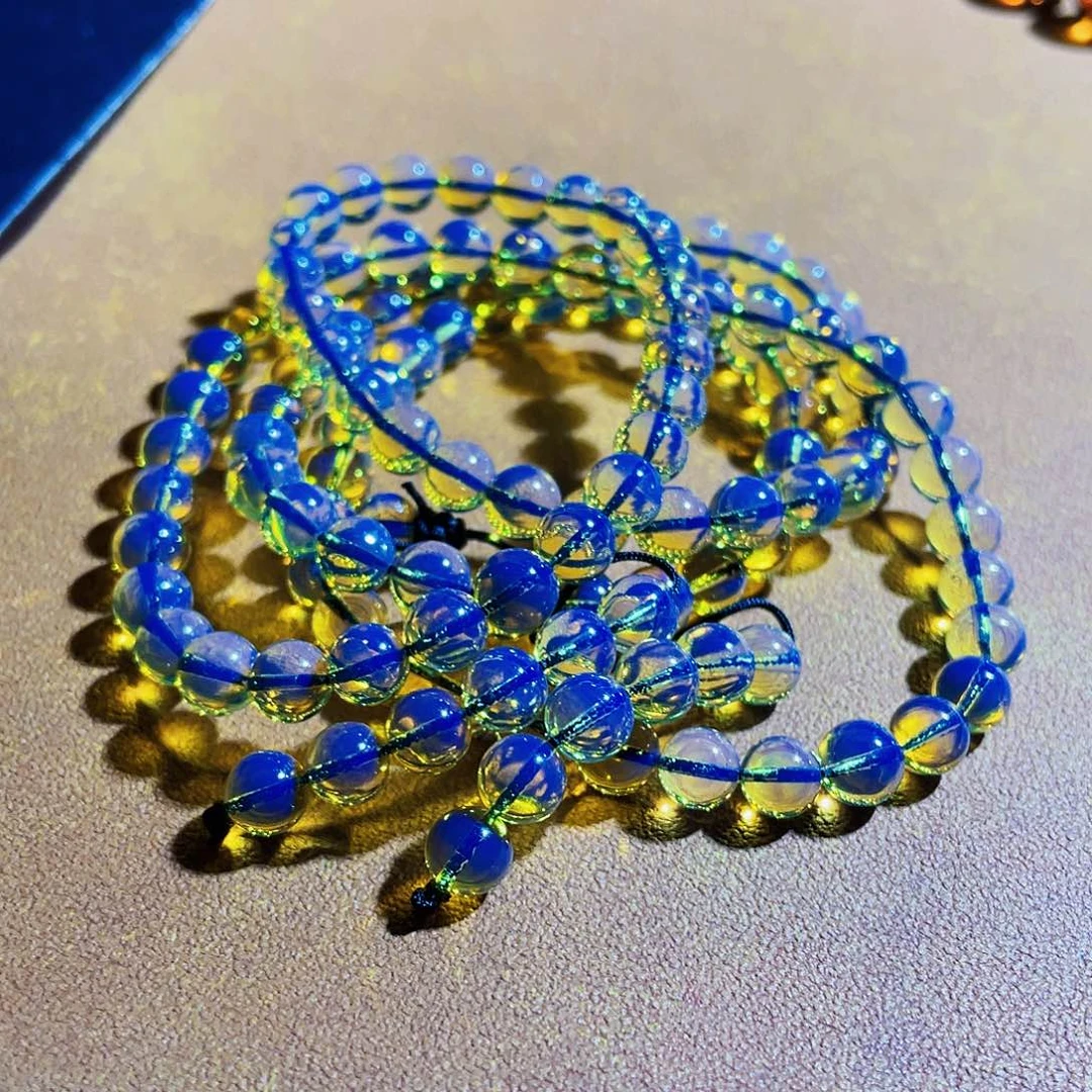 未镶嵌蓝珀裸石6加108毕业品质