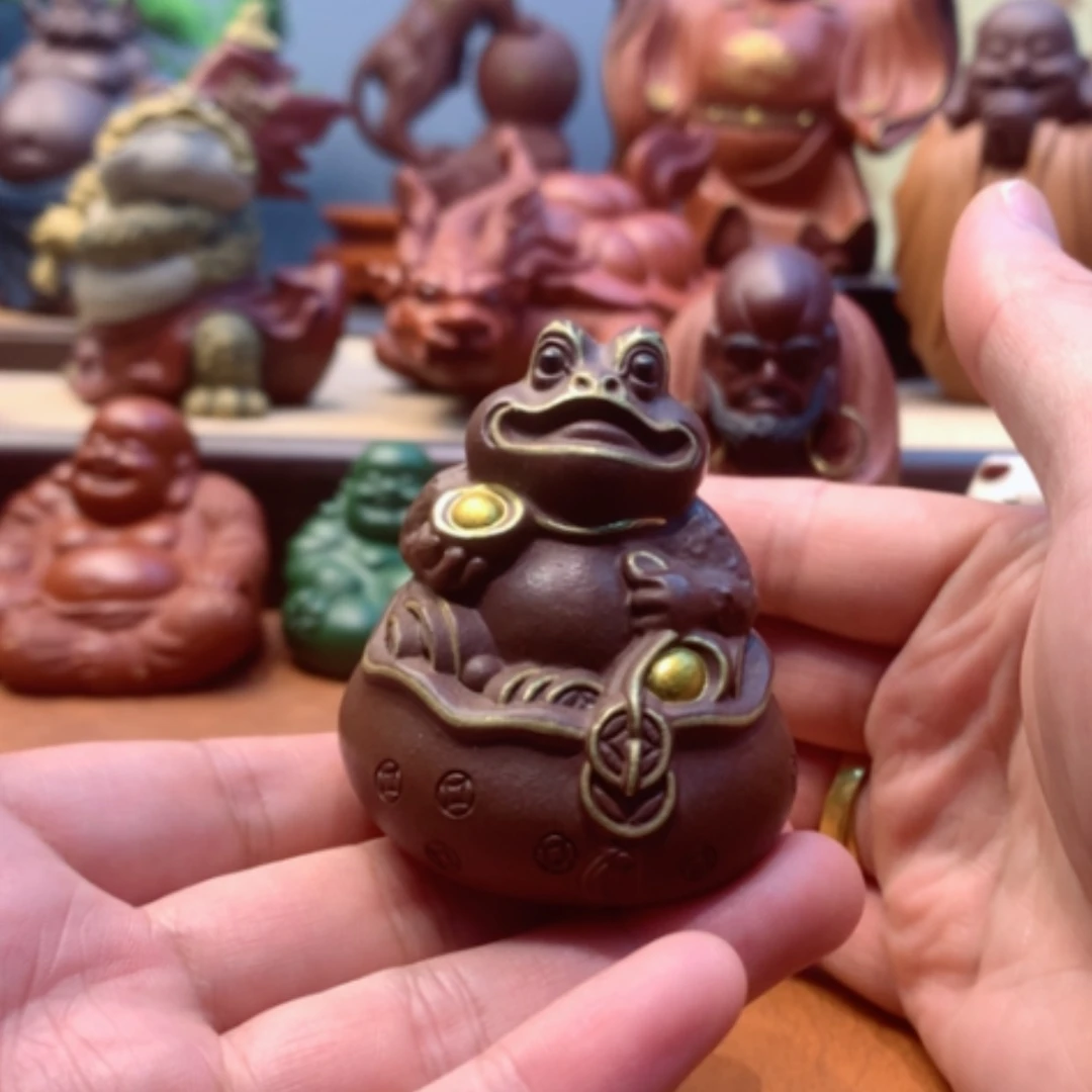 【闪购商品】紫砂茶宠紫砂壶手工