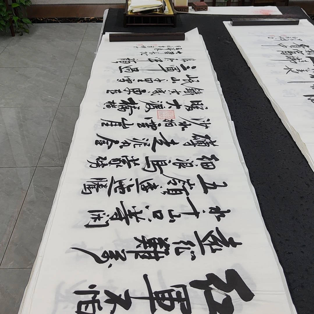 白武坤老师作品一副