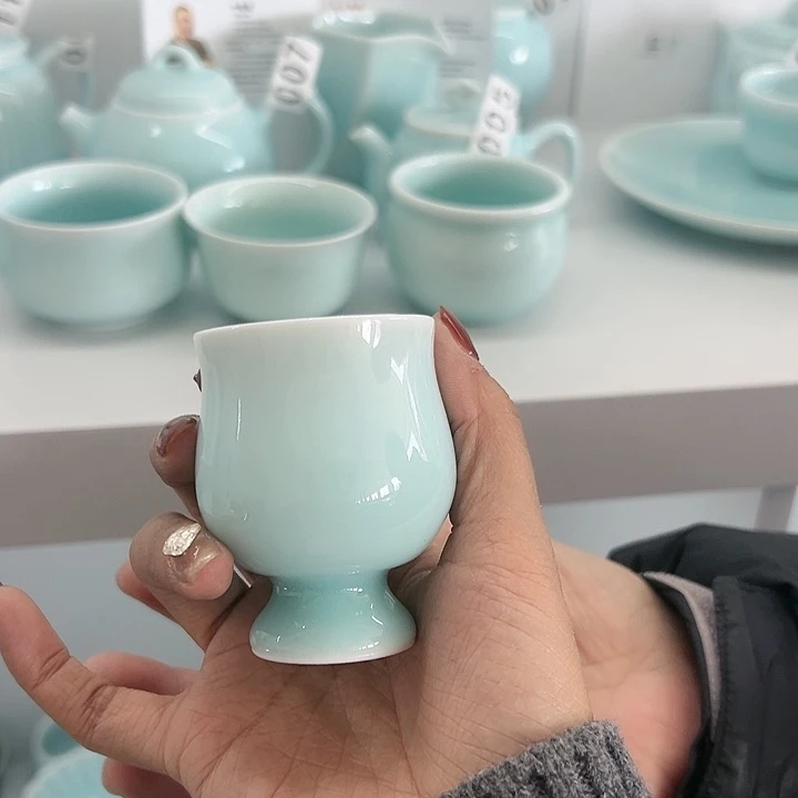 小米茶器龙泉青瓷