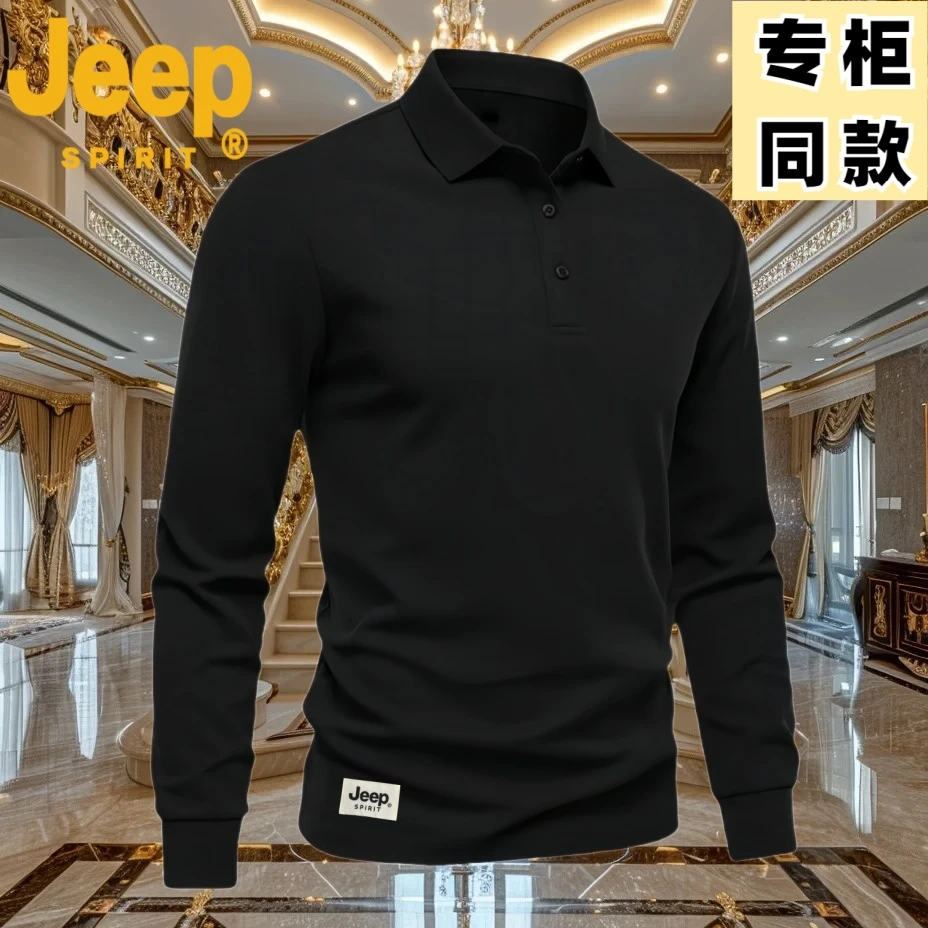 JEEPSPIRIT春季polo衫潮流爆款新品新款痞帅经典轻奢百搭品质休闲