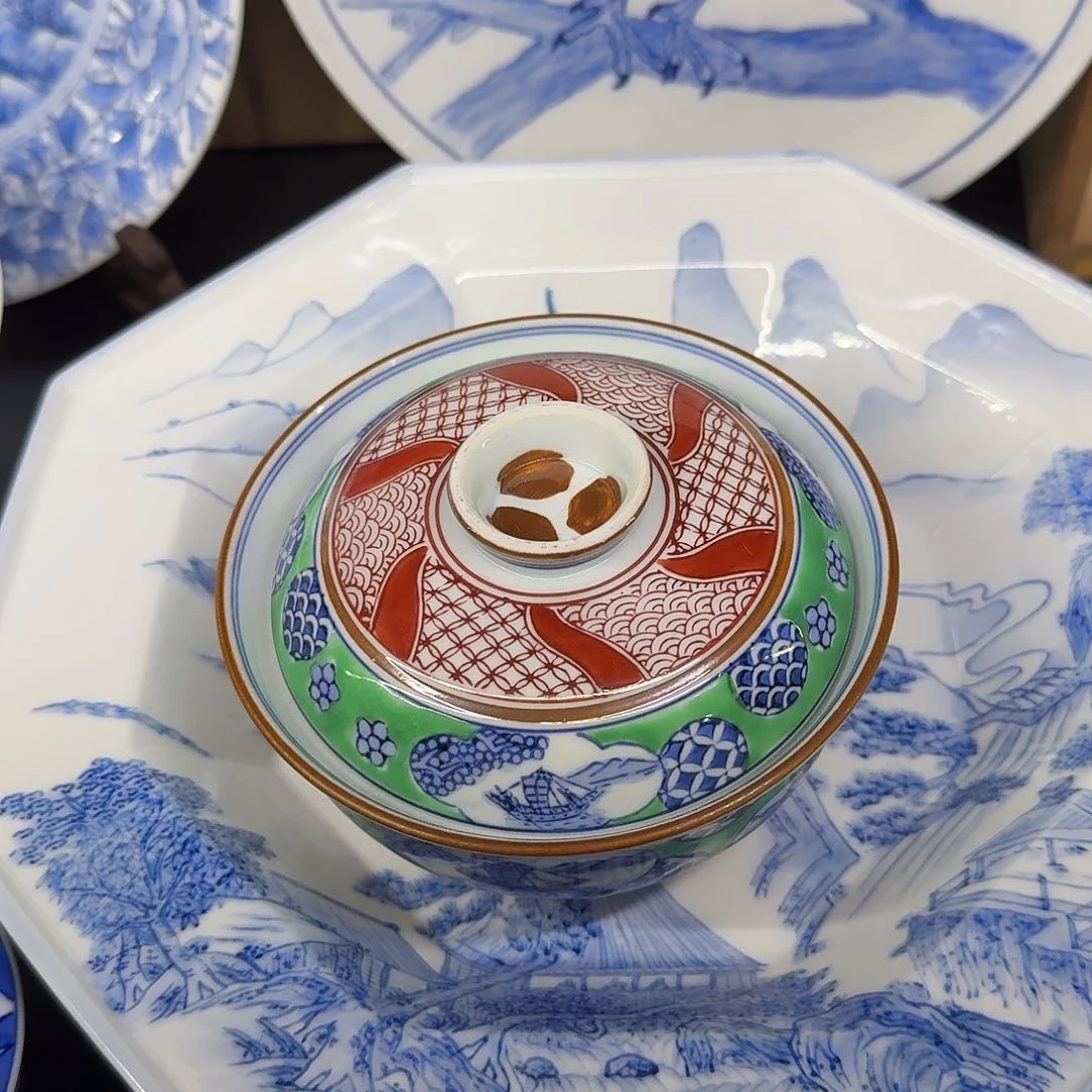 河***西茶盏恭喜发财万事如意