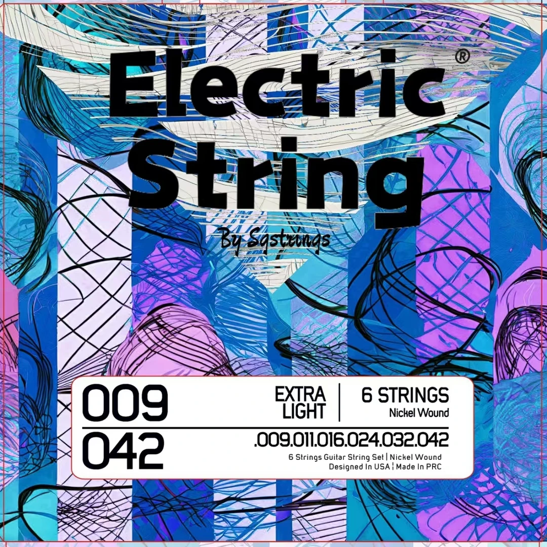 Sgstrings ，Sg琴弦，Standard系列，电吉他琴弦，民谣琴弦