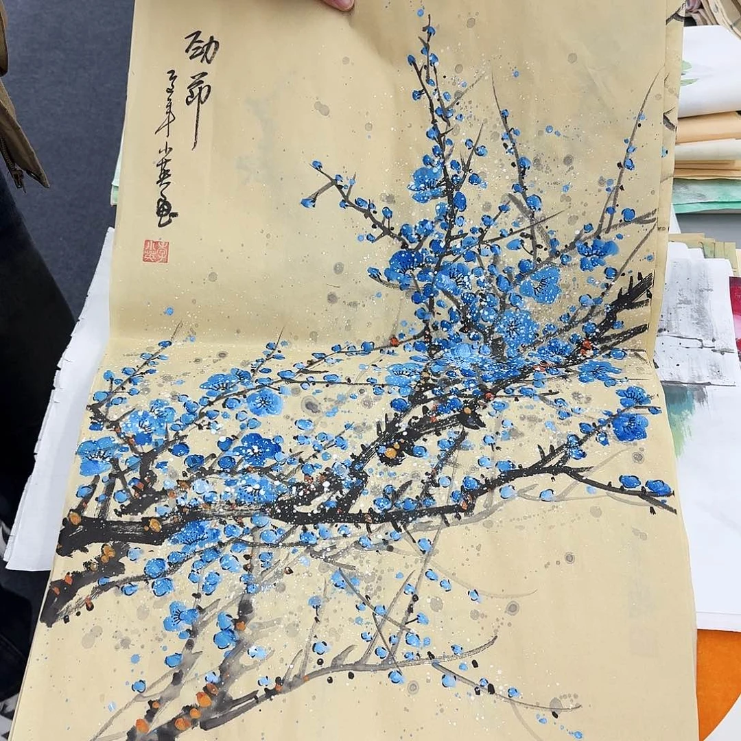 国画纯手绘作品欣赏