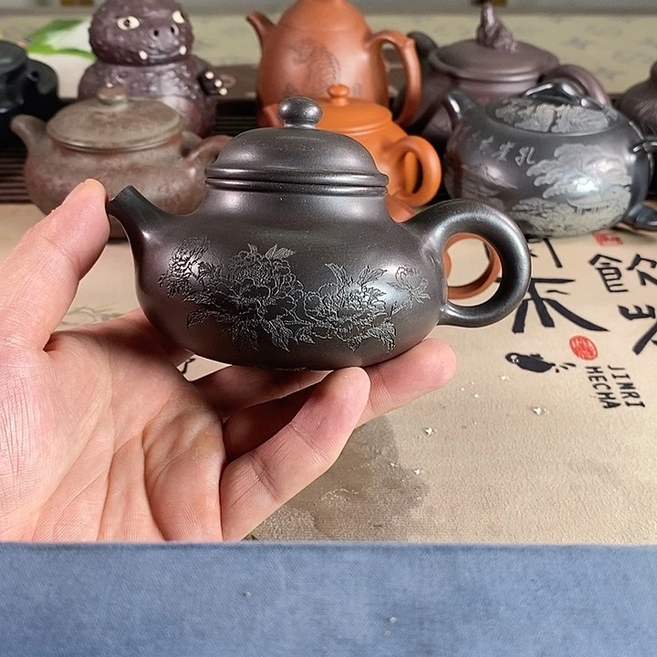 茶壶紫砂紫砂的微瑕