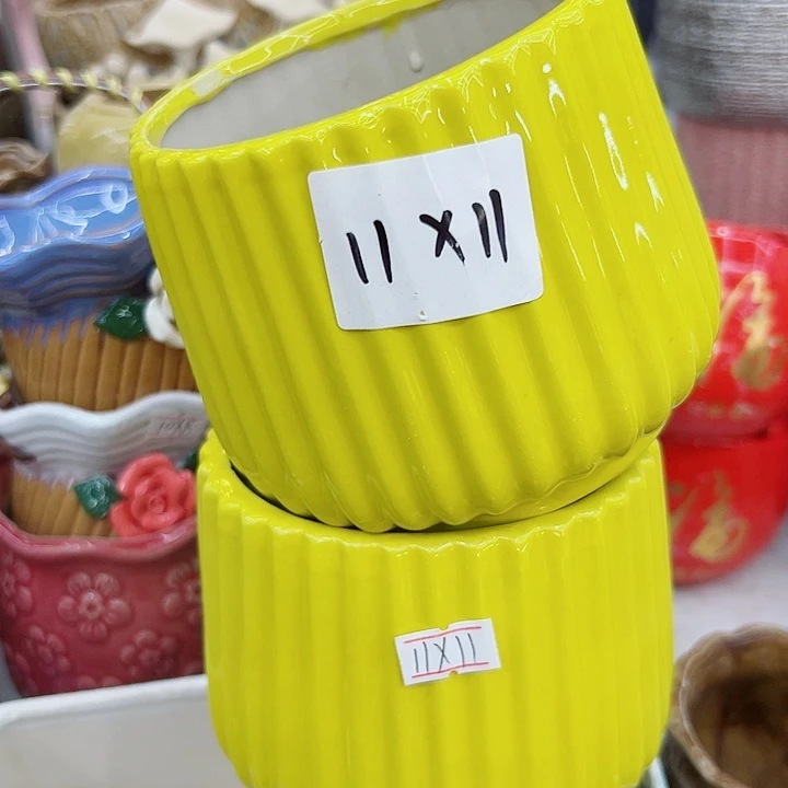 有孔，满10元发货多肉陶瓷花盆