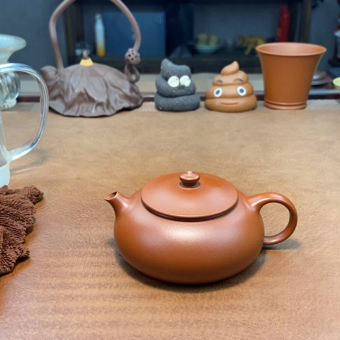 紫砂茶壶寒江紫砂壶