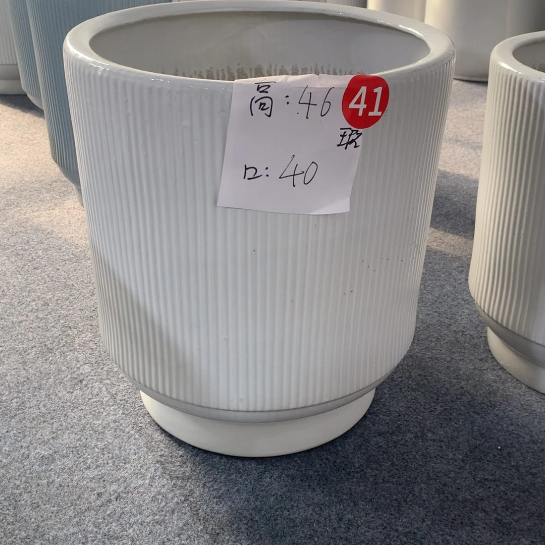 高温陶瓷花盆微瑕