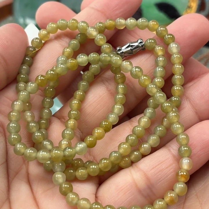 翡翠未镶嵌颈饰天然翡翠a货