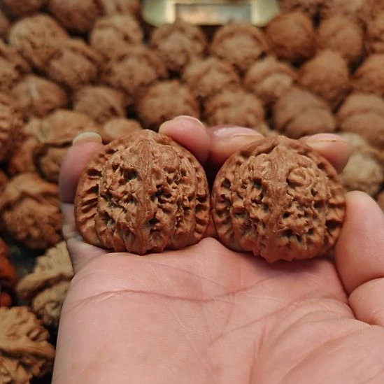 *****把件文玩核桃三角白