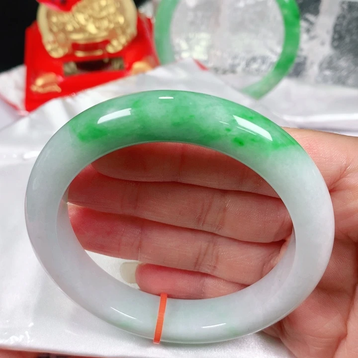 未镶嵌手镯翡翠   编号DH1225 正圈59