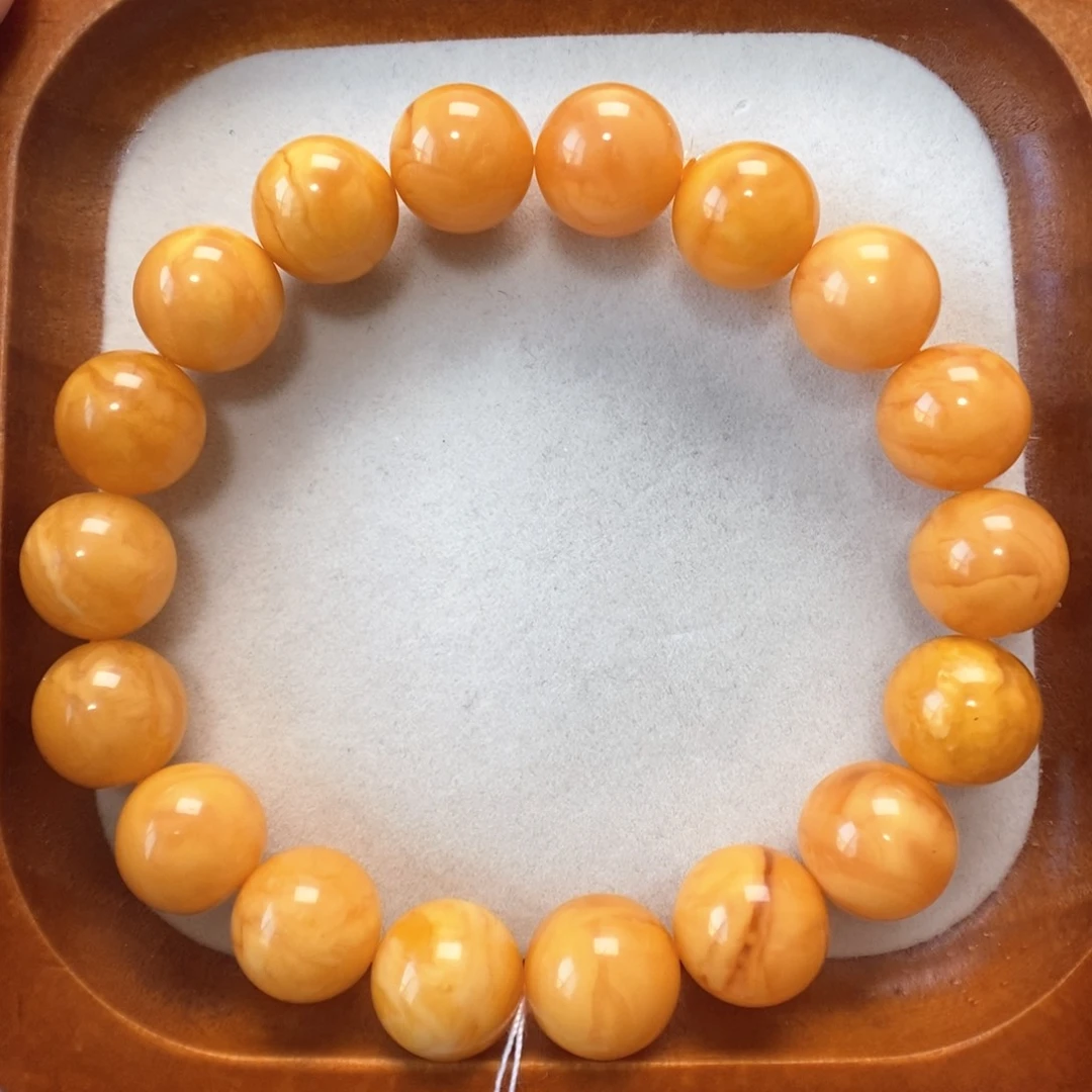 蜜蜡未镶嵌手串蜜蜡