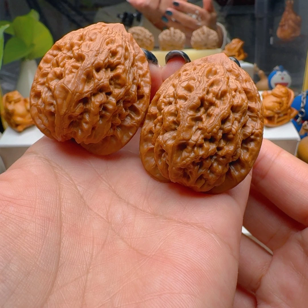 把件核桃37尺寸观音肚