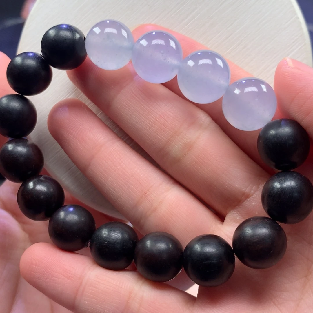 翡翠未镶嵌手链12.7-13mm