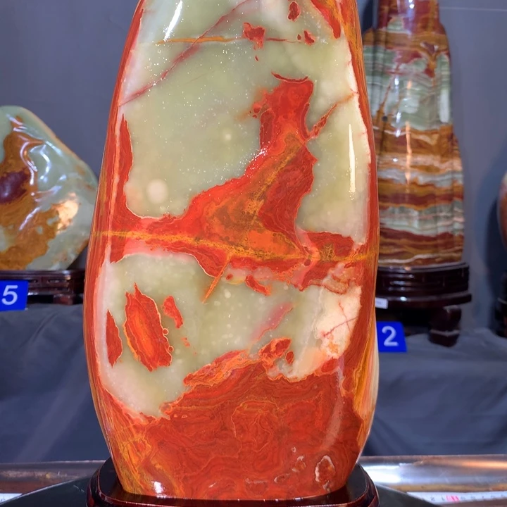 石材天然原石摆件