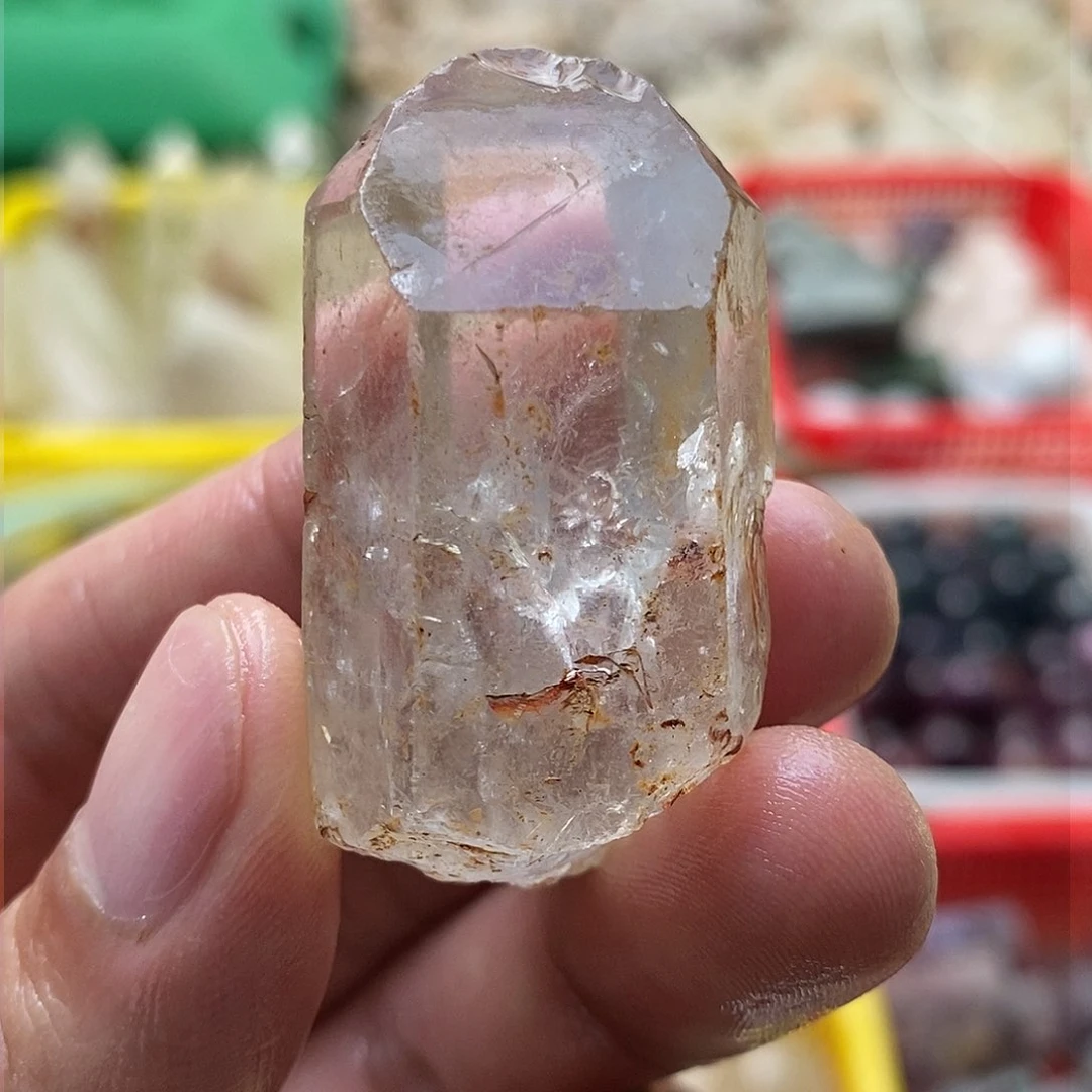 水晶珠宝半成品未镶嵌无***声