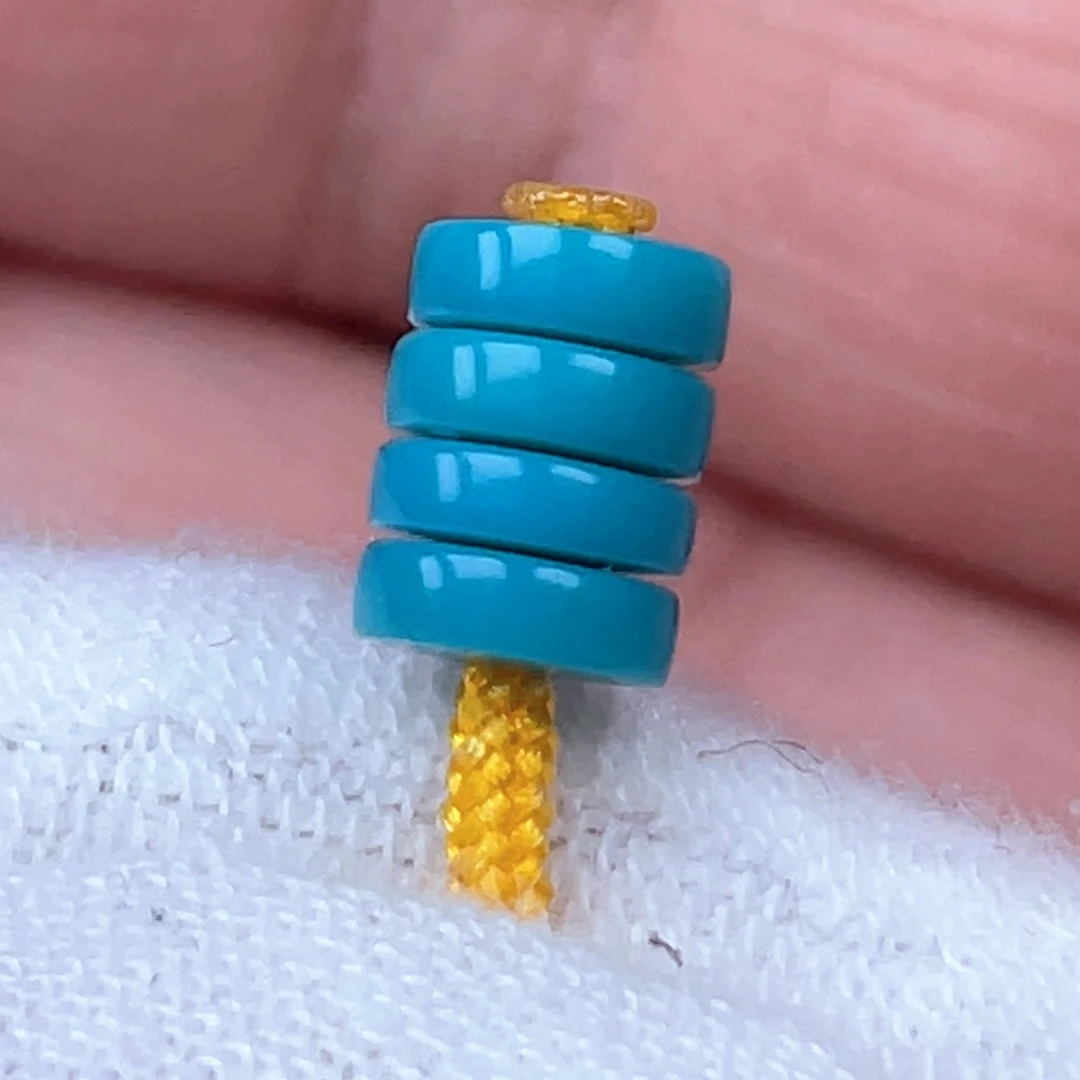 绿松石未镶嵌颈饰5mm